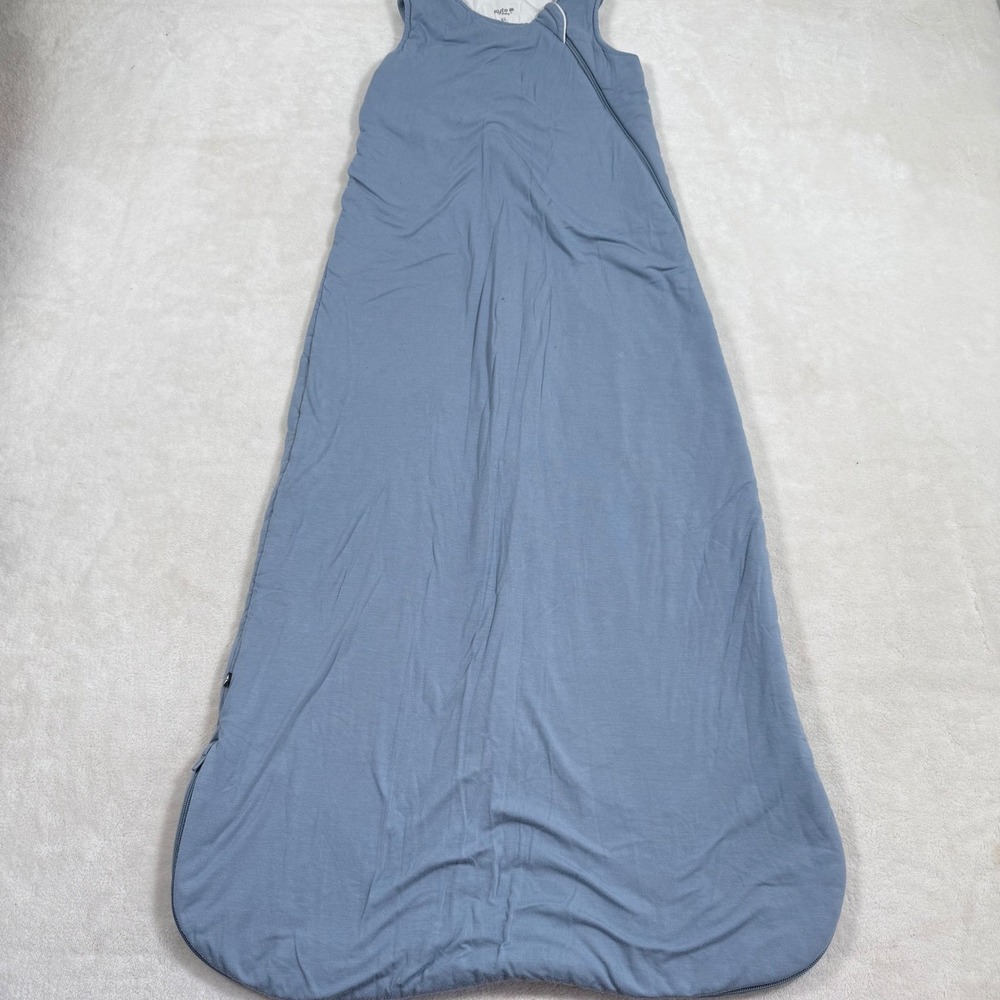 Kyte Baby Sleep Bag XL 2.5 Tog Bamboo Rayon Blue Wearable Blanket